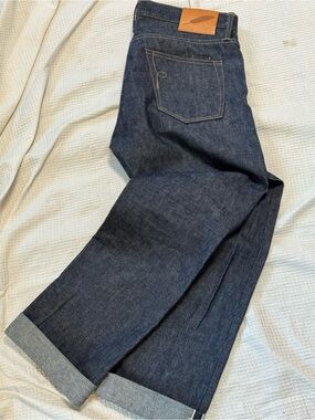 RGT Rogue Territory made in USA Men's Dark Blue Denim Jeans